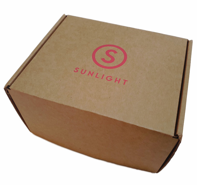 Коробка самосборная с логотипом