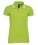 Рубашка поло женская PASADENA WOMEN 200 зеленый лайм с белым
