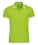 Рубашка поло мужская PASADENA MEN 200 зеленый лайм с белым